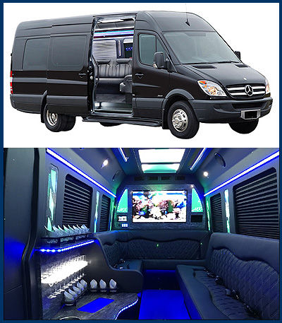 Spring 8-14 Passenger Limo Sprinter 