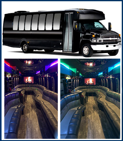 Lake Conroe 18-35 Party Bus